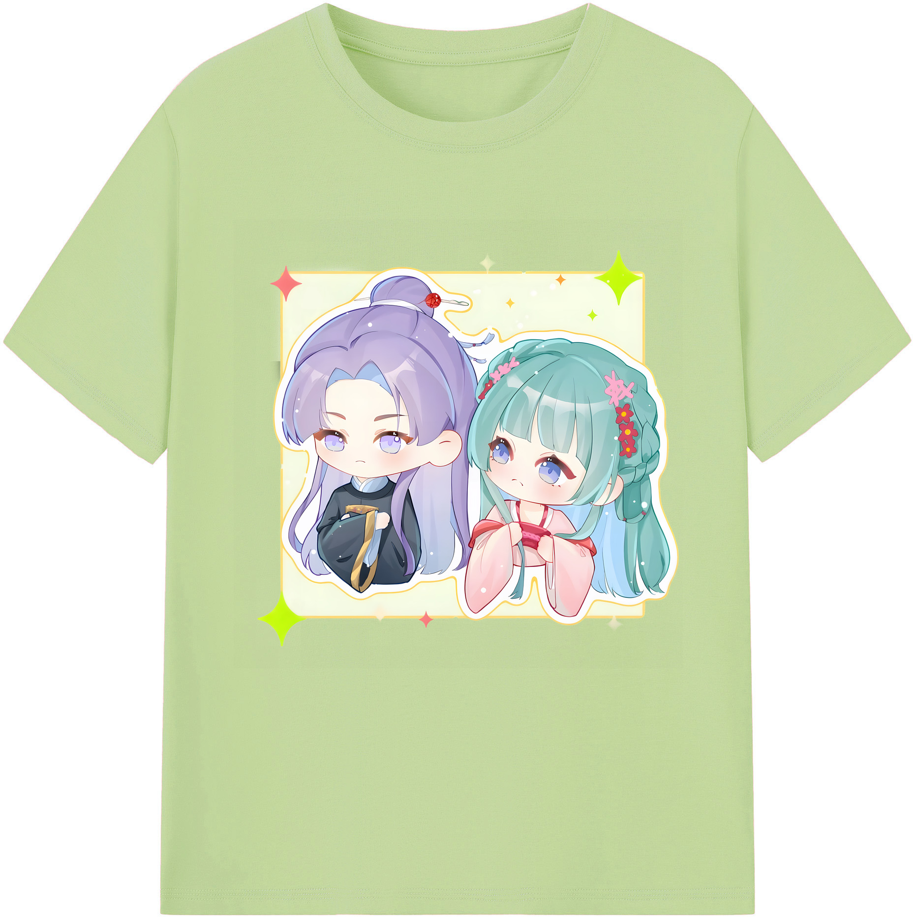 （画像用） 薬屋のひとりごと The Apothecary Diaries 綿100％半袖Tシャツ（フロントプリント）